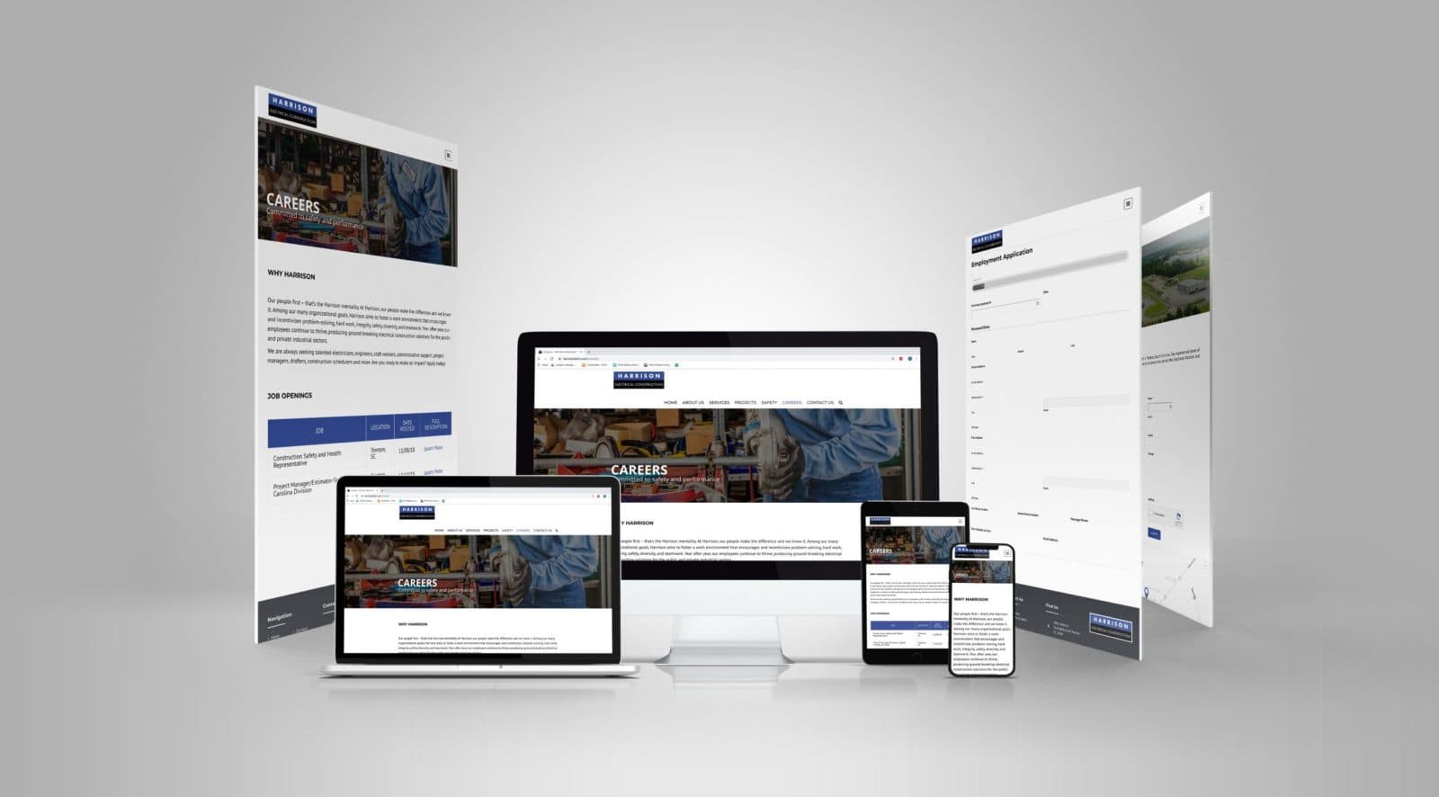 Harrison Website Redesign