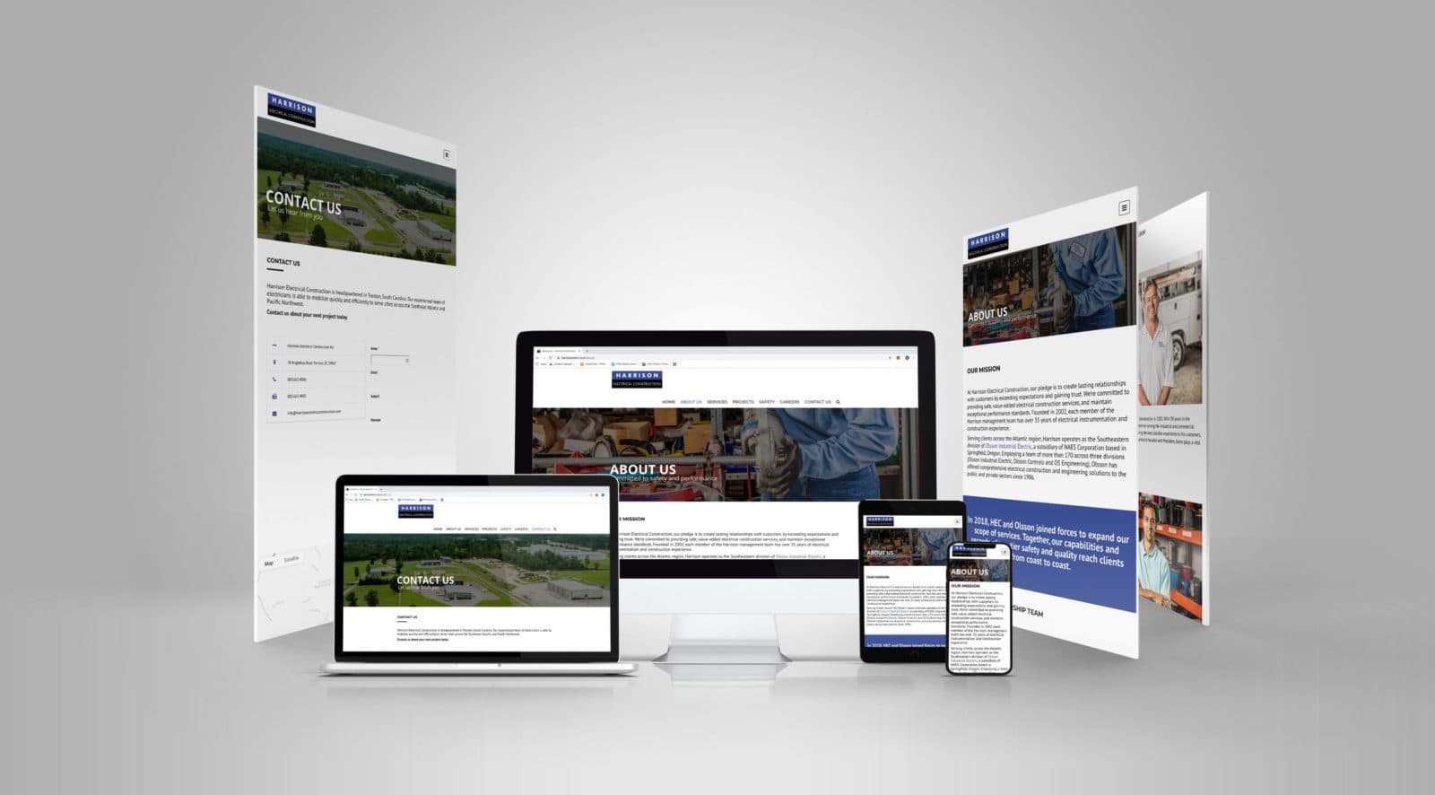 Harrison Website Redesign