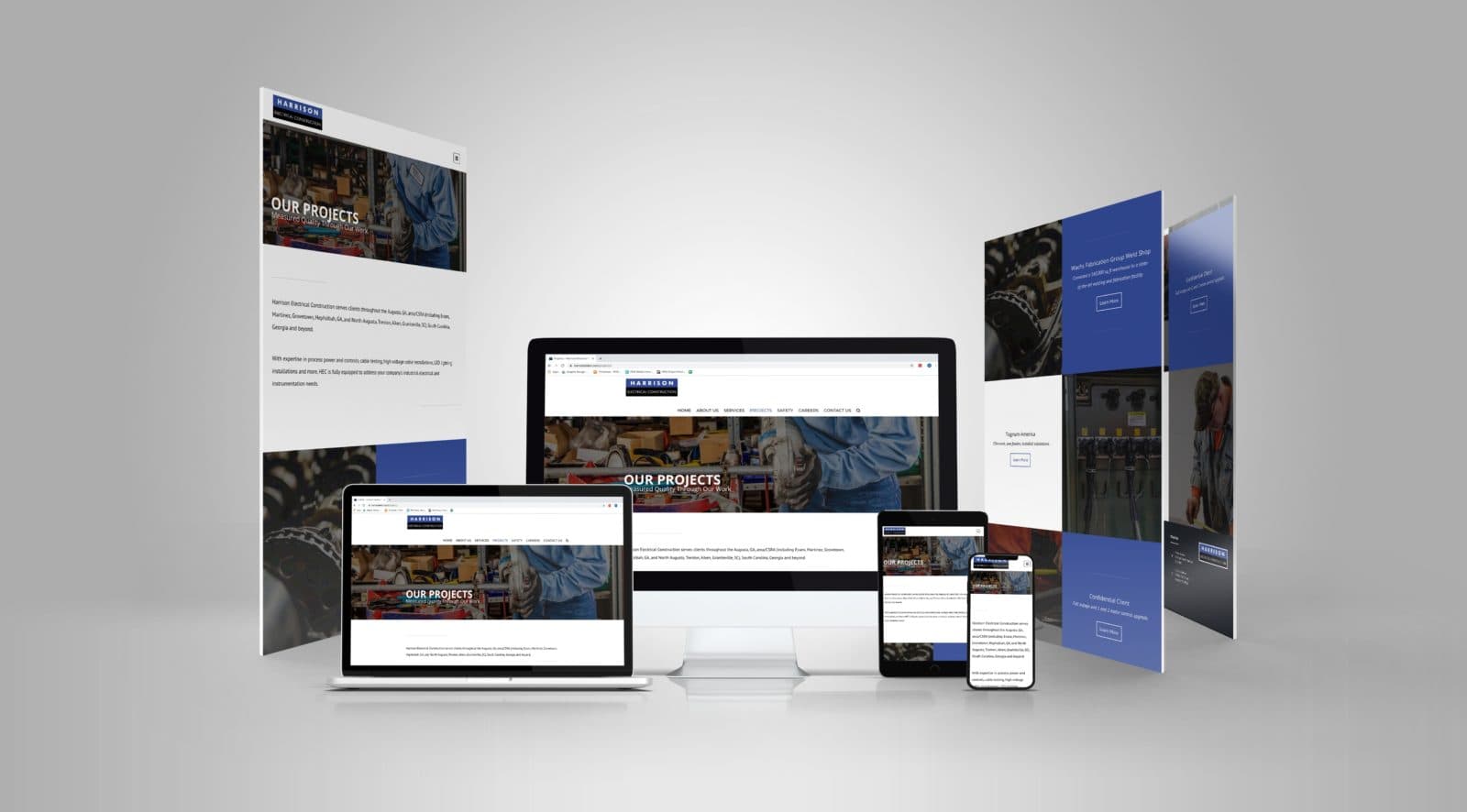 Harrison Website Redesign