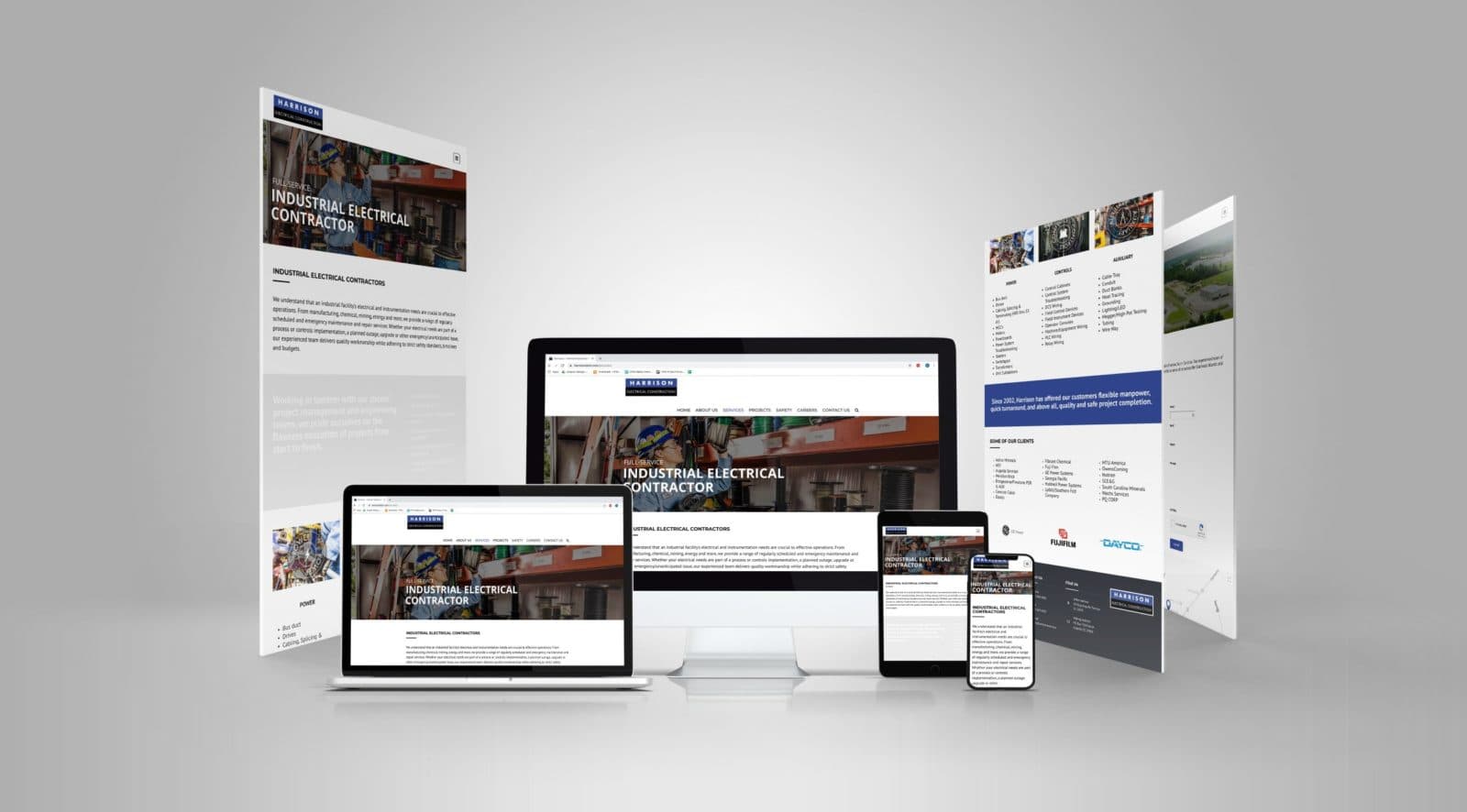 Harrison Website Redesign