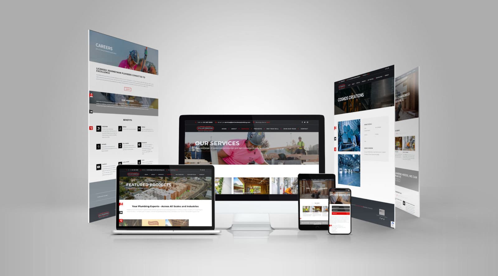 Kevin Cohen Plumbing multi-device mockup