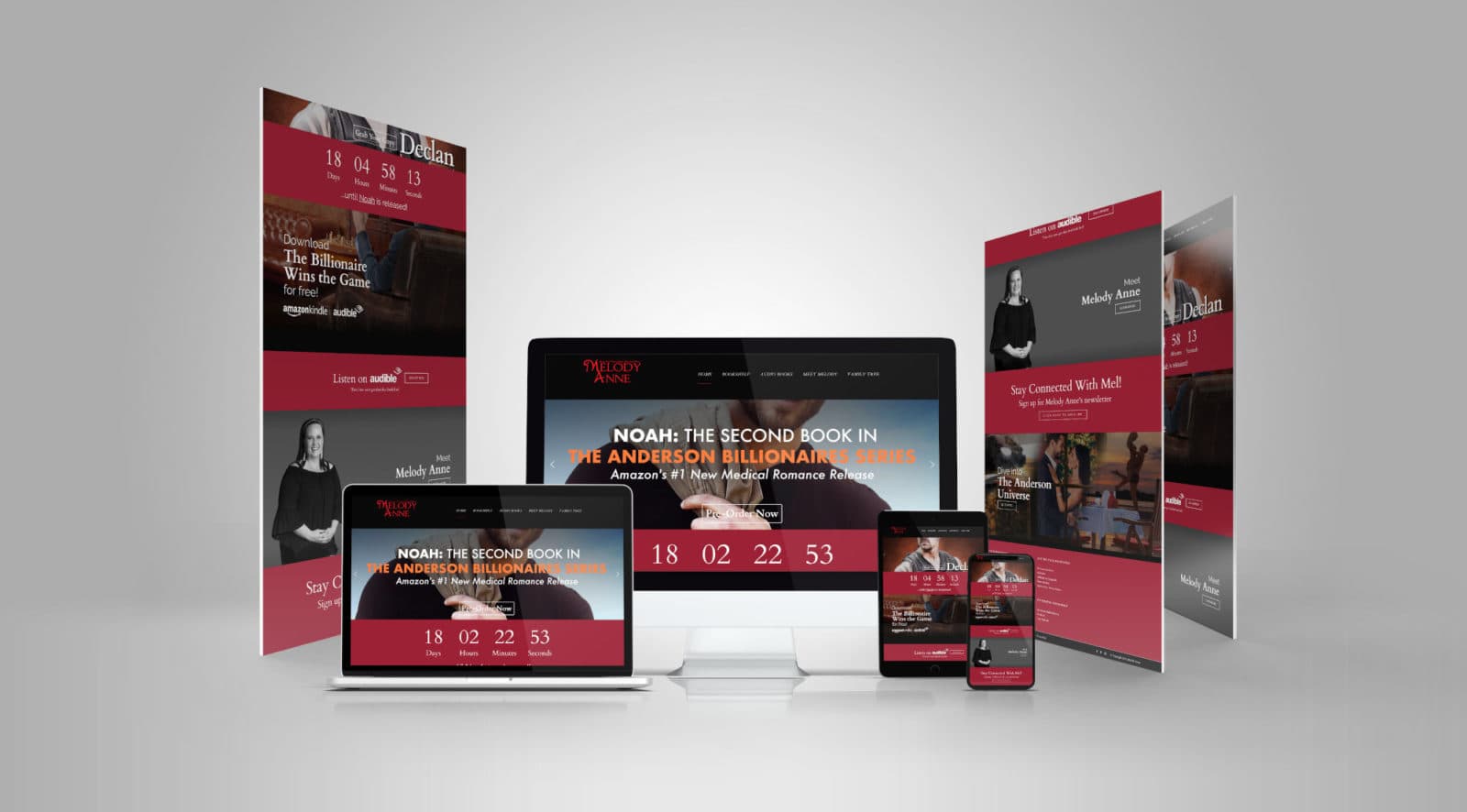 Melody Anne Website Redesign
