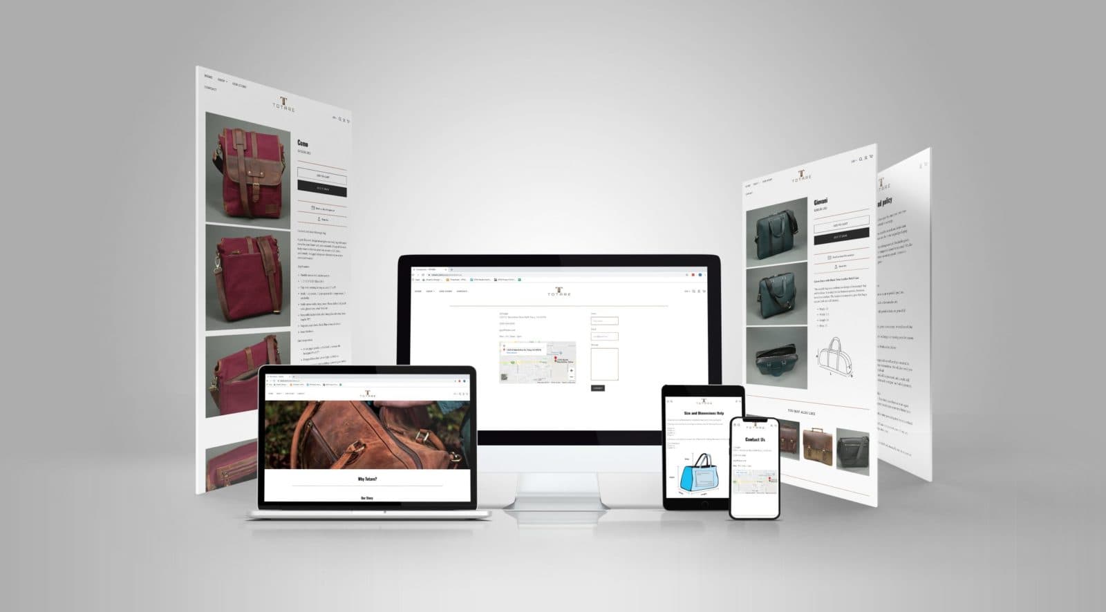 Totare Website Redesign