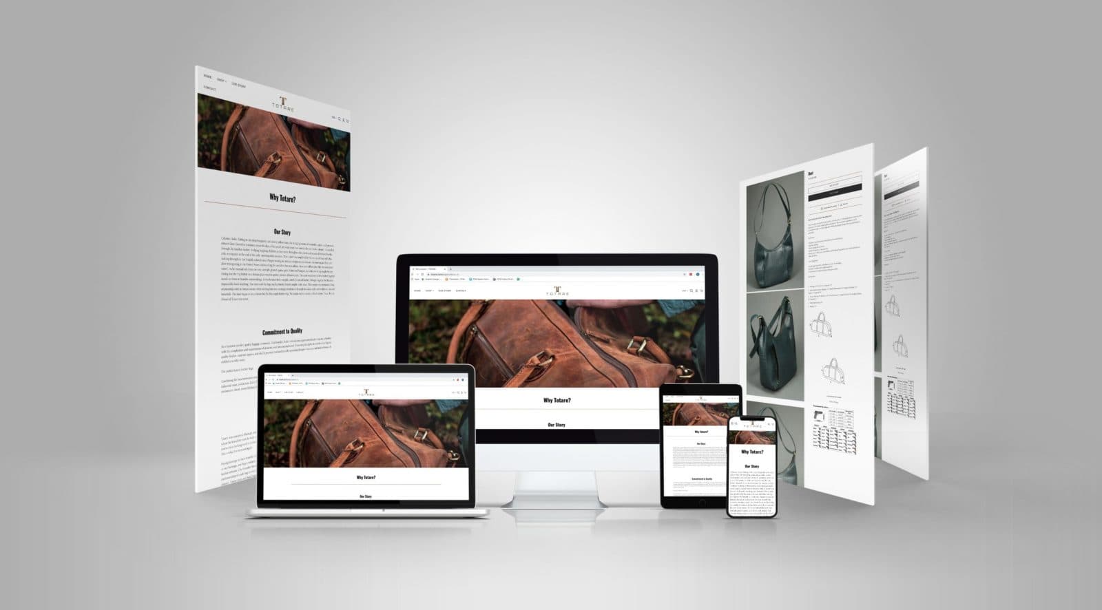 Totare Website Redesign