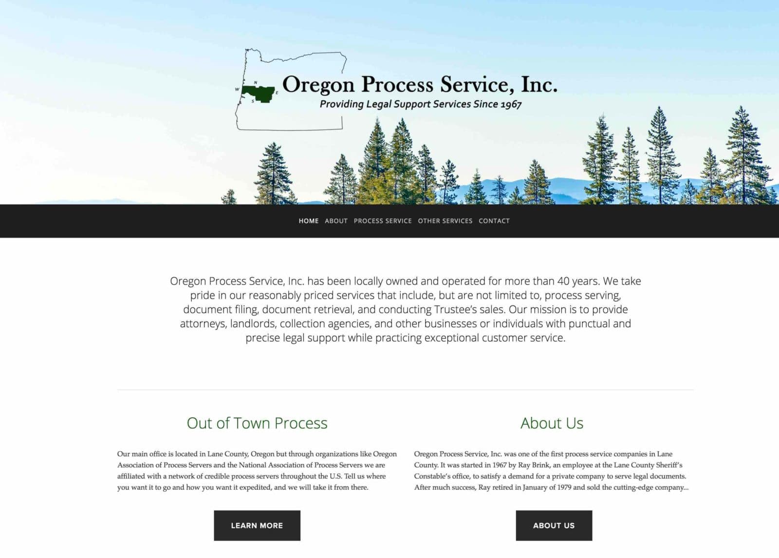 OPS Website Design