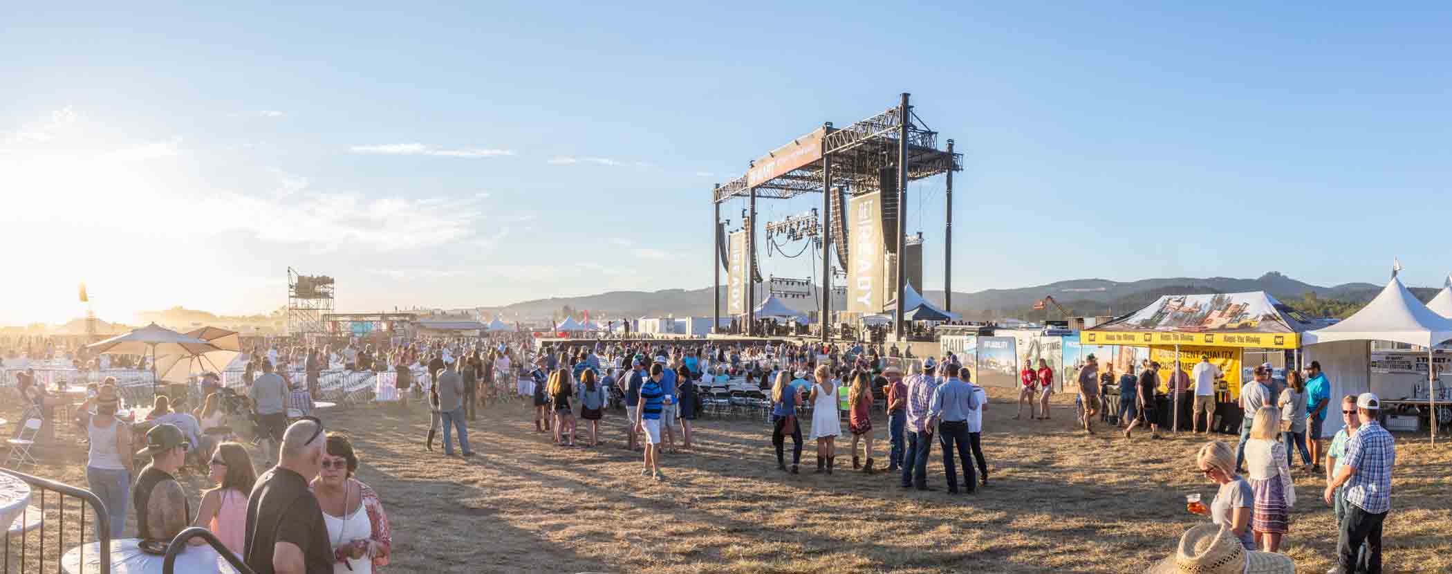 Papé Hospitality Tent at BWCMF