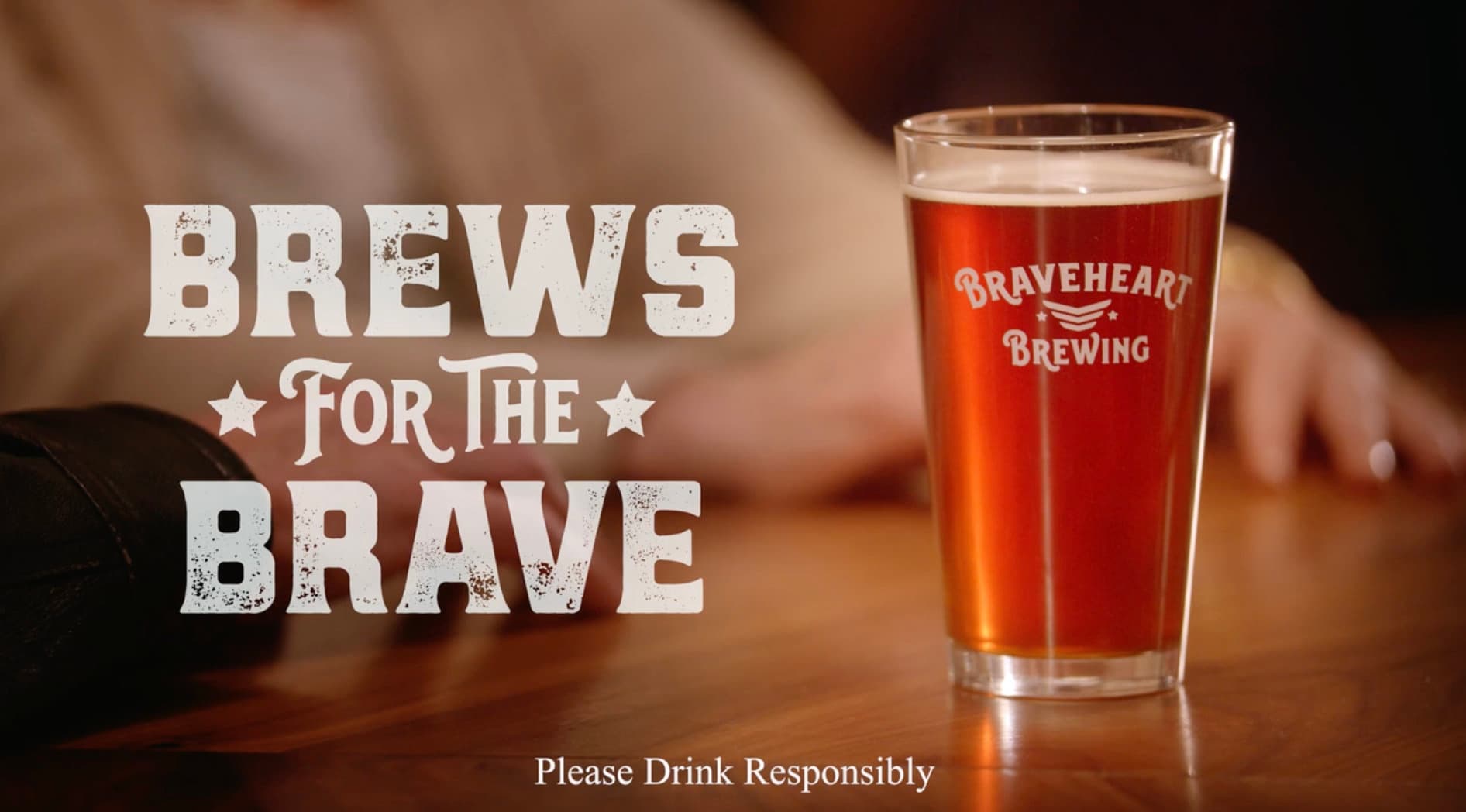 Braveheart Brewing 'Brews for the Brave' frame